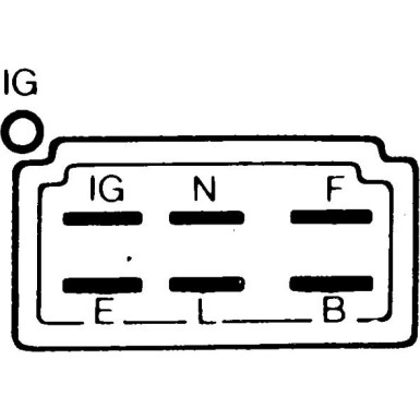 Hella | Generatorregler | 5DR 004 243-091