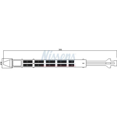 Nissens | Trockner, Klimaanlage | 95468