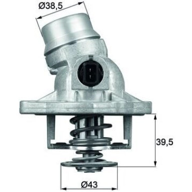 Mahle | Thermostat, Kühlmittel | TM 12 105