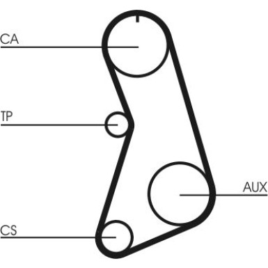 ContiTech | Zahnriemen | CT647