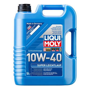 Liqui Moly 1301 Super Leichtlauf 10W-40 Motoröl 5l