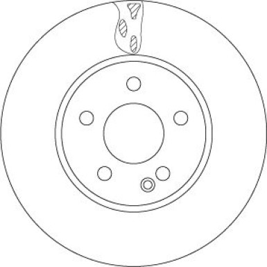 TRW | Bremsscheibe | DF6745S