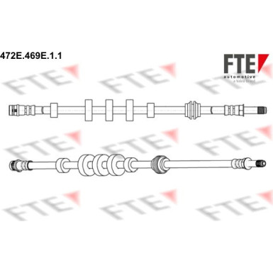 FTE | Bremsschlauch | 9240673