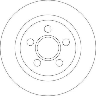 TRW | Bremsscheibe | DF4407