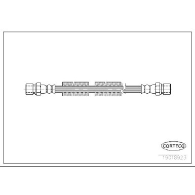 Corteco | Bremsschlauch | 19018923