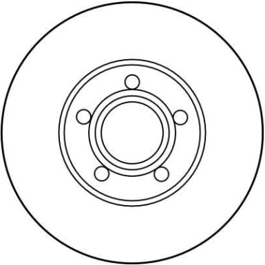 TRW | Bremsscheibe | DF2652