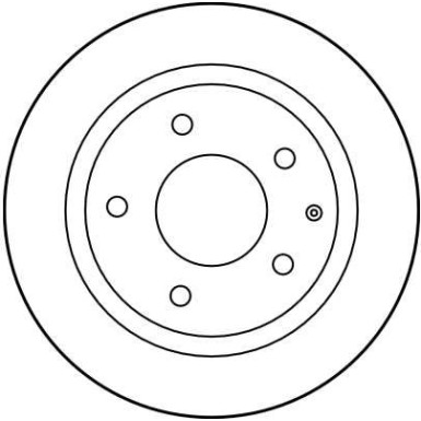 TRW | Bremsscheibe | DF2705