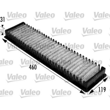 Valeo | Filter, Innenraumluft | 698725