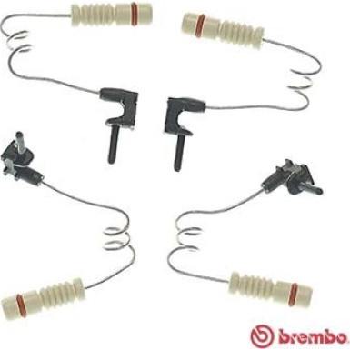 Brembo | Warnkontakt, Bremsbelagverschleiß | A 00 387