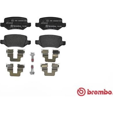 Brembo | Bremsbelagsatz, Scheibenbremse | P 50 058