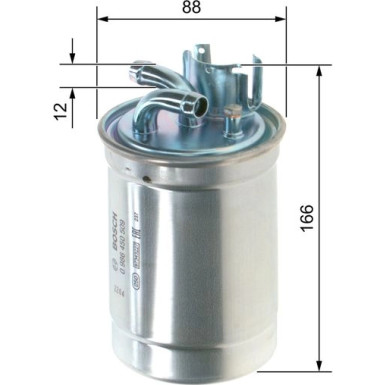 BOSCH | Kraftstofffilter | 0 986 450 509