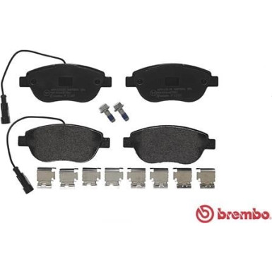 Brembo | Bremsbelagsatz, Scheibenbremse | P 23 137