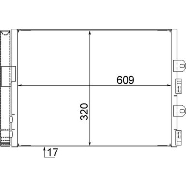 Mahle | Kondensator, Klimaanlage | AC 561 000S