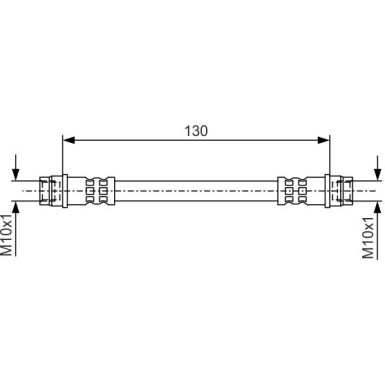 BOSCH | Bremsschlauch | 1 987 481 B22