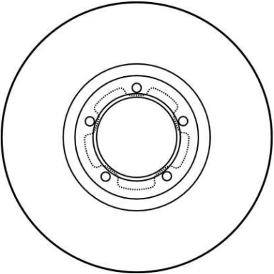 TRW | Bremsscheibe | DF2785