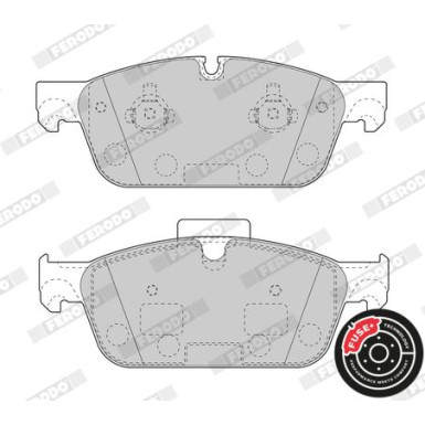 Ferodo | Bremsbelagsatz, Scheibenbremse | FDB4693