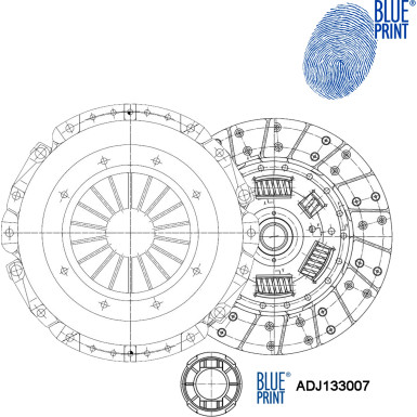 Blue Print | Kupplungssatz | ADJ133007