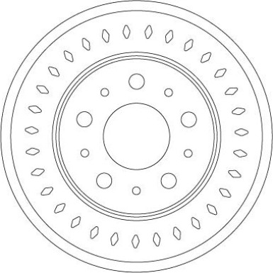 TRW | Bremsscheibe | DF6925S