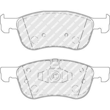 Ferodo | Bremsbelagsatz, Scheibenbremse | FDB4816