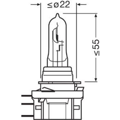 Osram | Glühlampe, Fernscheinwerfer | Original H15 12V Faltschachtel | 64176