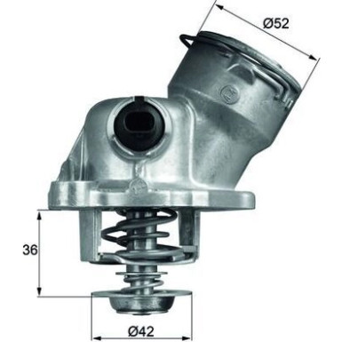 Mahle | Thermostat, Kühlmittel | TM 29 100D