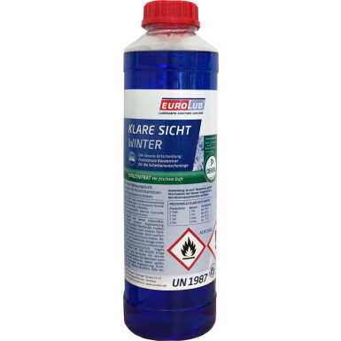 EUROLUB 803001 Scheibenfrostschutz WINTER KONZENTRAT, 1L