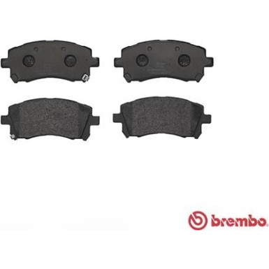 Brembo | Bremsbelagsatz, Scheibenbremse | P 78 010