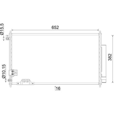 Mahle | Kondensator, Klimaanlage | AC 826 000S