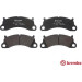Brembo | Bremsbelagsatz, Scheibenbremse | P 65 025 Brembo | Bremsbelagsatz, Scheibenbremse | P 65 025
