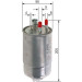 BOSCH | Kraftstofffilter | F 026 402 054