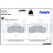 Delphi | Bremsbelagsatz, Scheibenbremse | LP1808 Delphi | Bremsbelagsatz, Scheibenbremse | LP1808