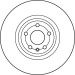 TRW | Bremsscheibe | DF6041S TRW | Bremsscheibe | DF6041S