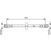BOSCH | Bremsschlauch | 1 987 476 219 BOSCH | Bremsschlauch | 1 987 476 219