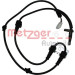 Metzger | Sensor, Raddrehzahl | 0900754 Metzger | Sensor, Raddrehzahl | 0900754