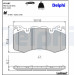 Delphi | Bremsbelagsatz, Scheibenbremse | LP2187 Delphi | Bremsbelagsatz, Scheibenbremse | LP2187