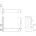 NRF | Wärmetauscher, Innenraumheizung | ohne Rohr | 54412 NRF | Wärmetauscher, Innenraumheizung | ohne Rohr | 54412