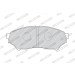 Ferodo | Bremsbelagsatz, Scheibenbremse | FDB1596 Ferodo | Bremsbelagsatz, Scheibenbremse | FDB1596