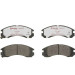 Brembo | Bremsbelagsatz, Scheibenbremse | P 54 017X