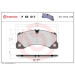 Brembo | Bremsbelagsatz, Scheibenbremse | P 65 017