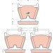TRW | Bremsbelagsatz, Scheibenbremse | GDB1688