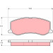 TRW | Bremsbelagsatz, Scheibenbremse | GDB3237