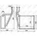 NRF | Wärmetauscher, Innenraumheizung | 54231 NRF | Wärmetauscher, Innenraumheizung | 54231