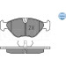 Meyle | Bremsbelagsatz, Scheibenbremse | 025 211 5419