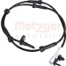 Metzger | Sensor, Raddrehzahl | 09001572