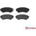 Brembo | Bremsbelagsatz, Scheibenbremse | P 24 086