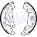 Delphi | Bremsbackensatz | LS1987 Delphi | Bremsbackensatz | LS1987