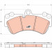 TRW | Bremsbelagsatz, Scheibenbremse | GDB1720