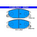 ATE | Bremsbelagsatz, Scheibenbremse | 13.0460-5942.2 ATE | Bremsbelagsatz, Scheibenbremse | 13.0460-5942.2