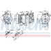 Nissens | Kompressor, Klimaanlage | 890299 Nissens | Kompressor, Klimaanlage | 890299