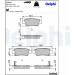 Delphi | Bremsbelagsatz, Scheibenbremse | LP2047 Delphi | Bremsbelagsatz, Scheibenbremse | LP2047